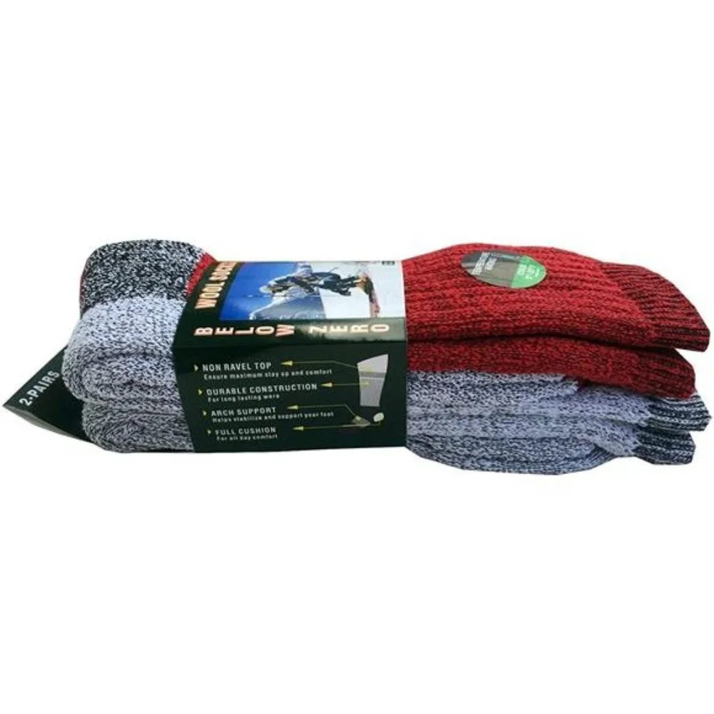 6-Pairs Thermal Men's Socks Assorted